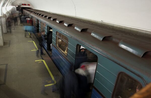 El Metro de Moscú (archives) - Sputnik Mundo