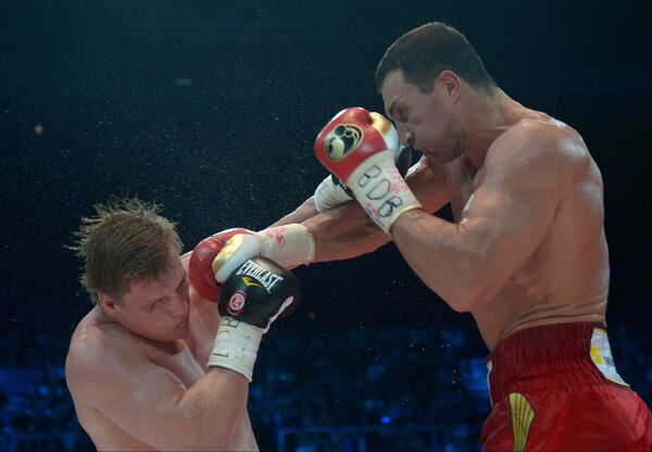 Los mejores momentos del combate entre Klitschko y Povetkin - Sputnik Mundo