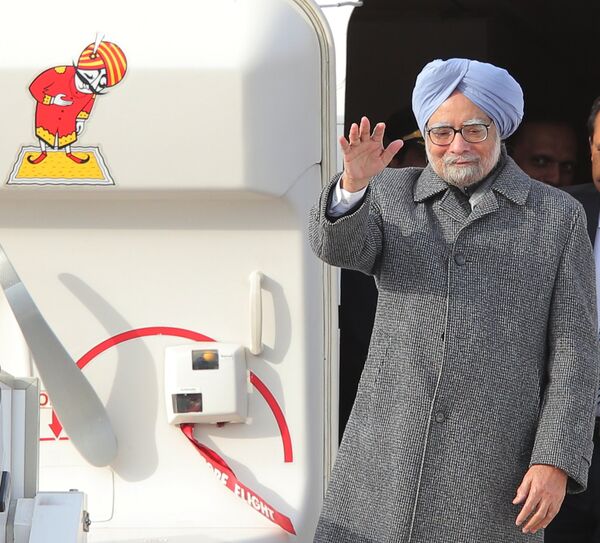 El primer ministro de la India, Manmohan Singh - Sputnik Mundo