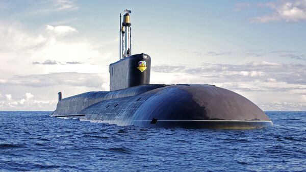 Un submarino nuclear (imagen referencial) - Sputnik Mundo
