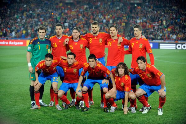 Selección de fútbol de España - Sputnik Mundo