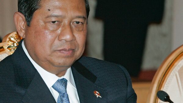 El presidente de Indonesia Susilo Bambang Yudhoyono (archivo) - Sputnik Mundo