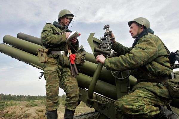 Misiles y artillería del Ejército de Rusia - Sputnik Mundo