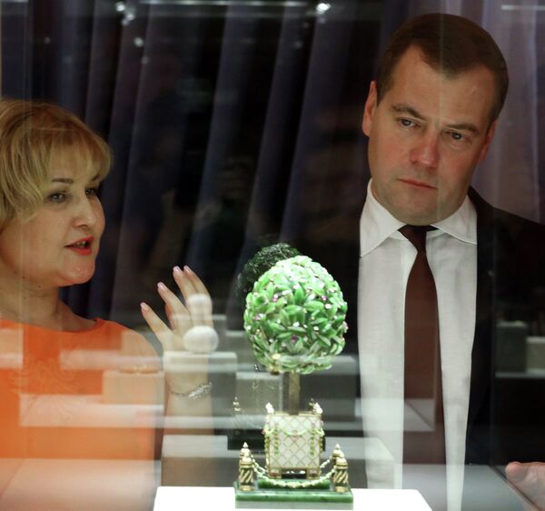 El Museo Fabergé de San Petersburgo: huevos de Pascua y otras piezas - Sputnik Mundo