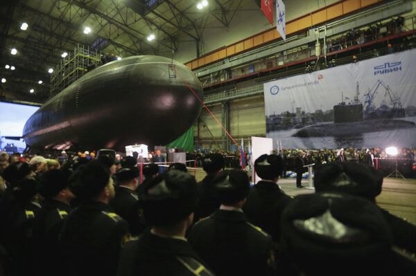 Botan el primer submarino para la Flota rusa del mar Negro - Sputnik Mundo