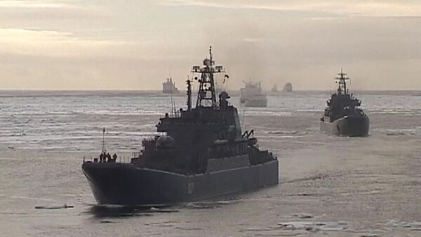 La Armada de Rusia realizará ejercicios en zonas poco investigadas del Ártico - Sputnik Mundo