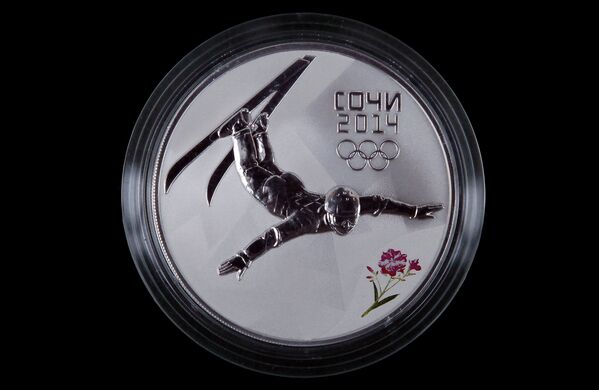 Monedas conmemorativas de Sochi 2014 - Sputnik Mundo