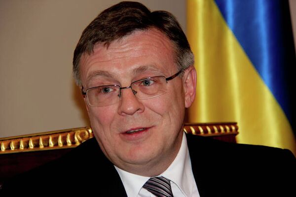 El ministro de Exteriores de Ucrania Leonid Kozhara (archivo) - Sputnik Mundo