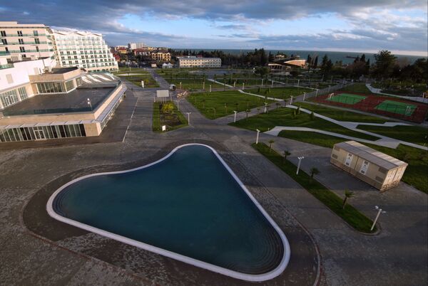Azimut, el mayor complejo hotelero de Europa en Sochi - Sputnik Mundo