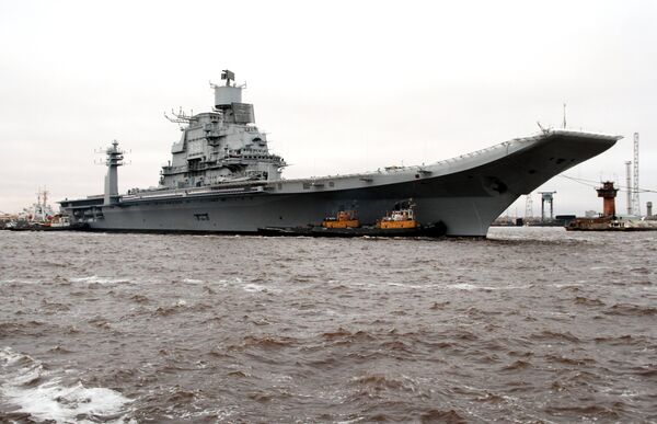 El portaviones Vikramaditya abandona las aguas territoriales de Rusia - Sputnik Mundo
