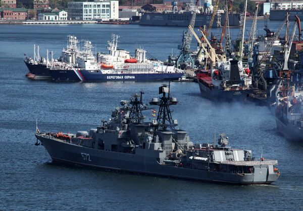 El destructor antisubmarino Almirante Vinogradov - Sputnik Mundo