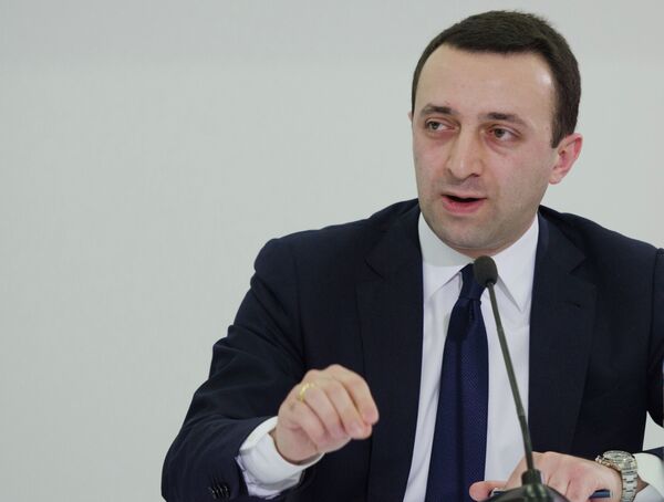 El primer ministro de Georgia, Irakli Garibashvili - Sputnik Mundo