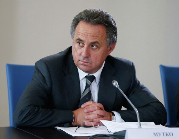 El Ministro ruso del Deporte Vitali Mutkó - Sputnik Mundo