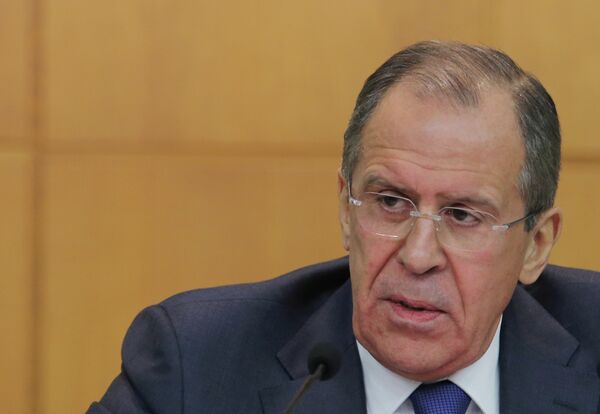 El ministro de Exteriores ruso Serguéi Lavrov - Sputnik Mundo