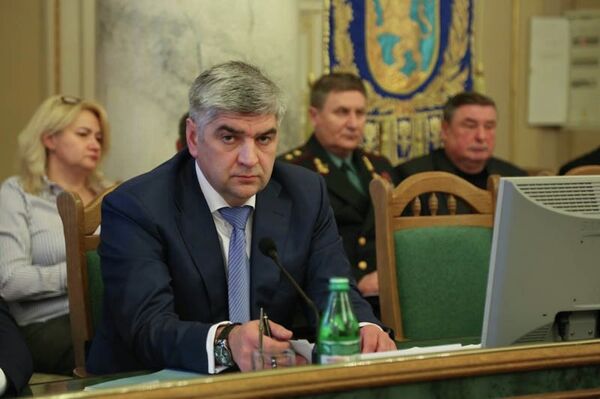 Gobernador de la región de Lvov Oleg Salo - Sputnik Mundo
