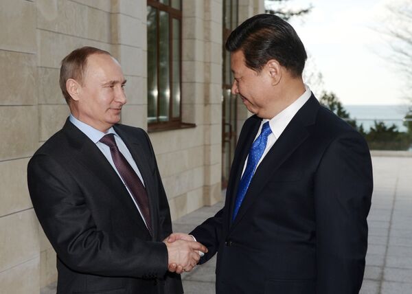 Vladímir Putin y Xi Jinping - Sputnik Mundo