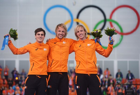 Medallistas de la tercera jornada de Sochi 2014 - Sputnik Mundo