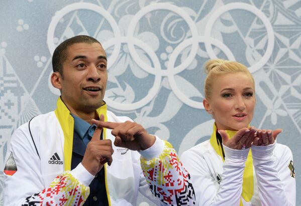 Volosozhar-Trankov, nuevo récord mundial en Sochi 2014 - Sputnik Mundo
