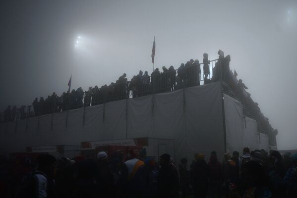 Las pistas de Sochi cubiertas de niebla - Sputnik Mundo