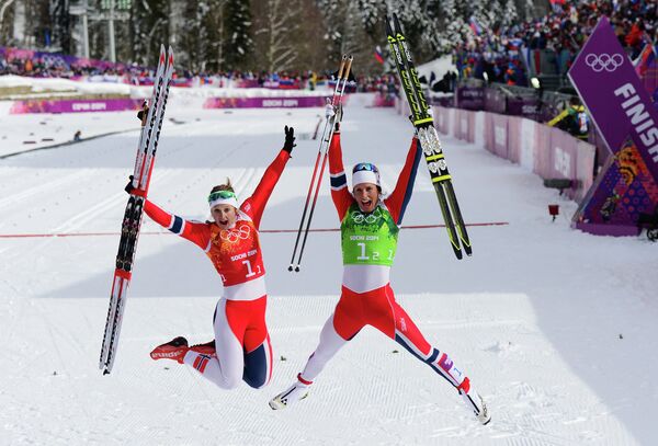 Medallistas de la duodécima jornada de Sochi 2014 - Sputnik Mundo