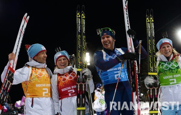 Medallistas de la duodécima jornada de Sochi 2014 - Sputnik Mundo