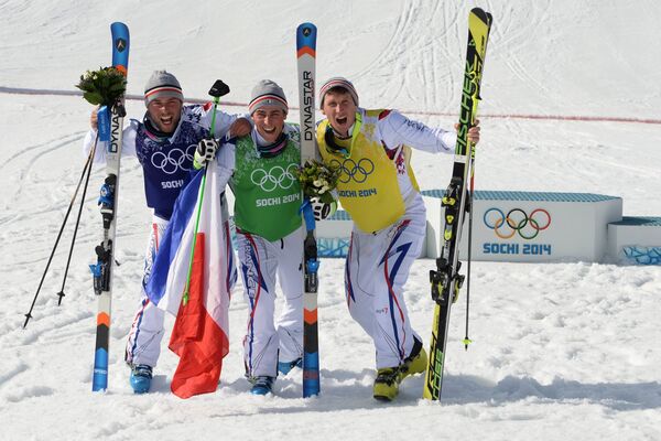 Medallistas de la decimotercera jornada de Sochi 2014 - Sputnik Mundo