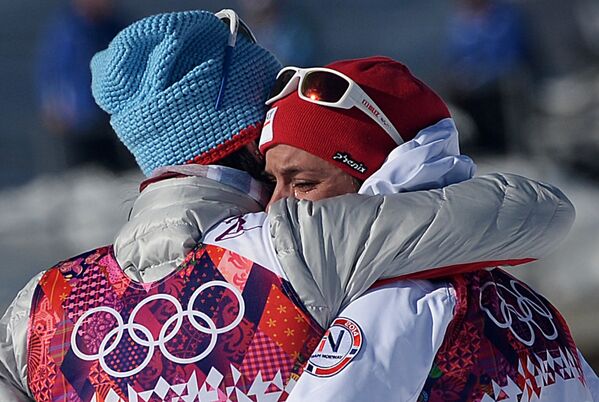 Las fuertes emociones de los deportistas de Juegos de Sochi 2014 - Sputnik Mundo