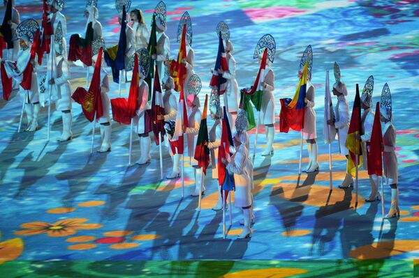 La gala de clausura de los Juegos Olímpicos de Sochi 2014 - Sputnik Mundo