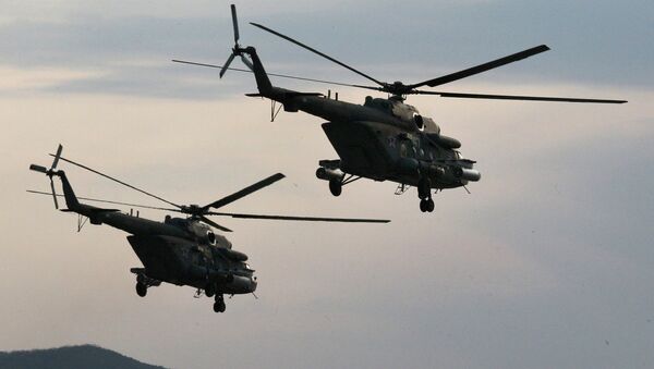 Helicópteros Mi-8AMTSh Terminator - Sputnik Mundo