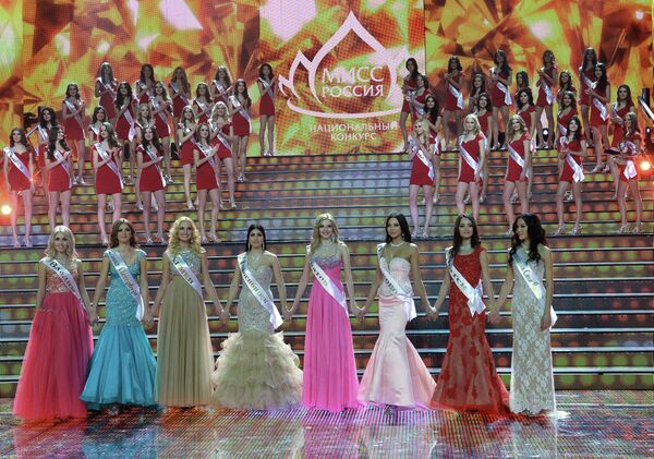 Miss Rusia 2014 y sus rivales - Sputnik Mundo
