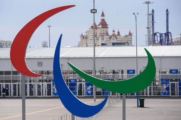 Izan las banderas de los 45 países participantes en los Juegos Paralímpicos de Sochi - Sputnik Mundo