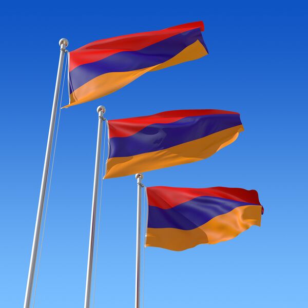 La bandera de Armenia - Sputnik Mundo