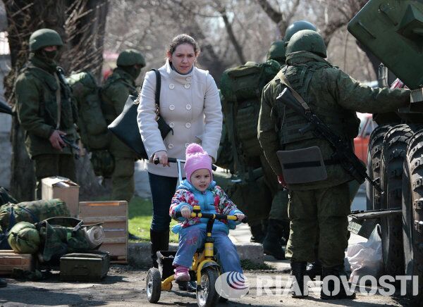 La situación en Simferópol, la capital de Crimea - Sputnik Mundo