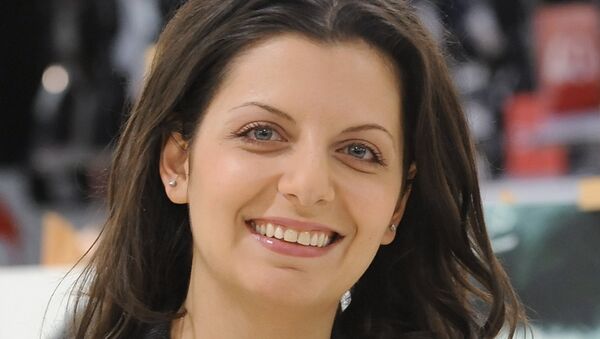 Margarita Simonyán, redactora jefe de cadena rusa RT - Sputnik Mundo