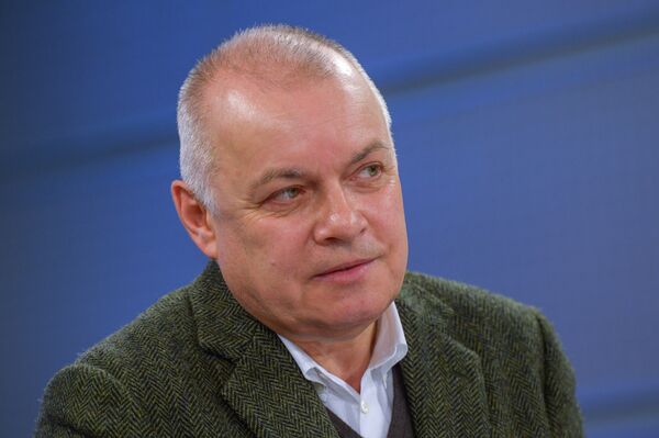 Dmitri Kiseliov, director general de la agencia de noticias Rossiya Segodnya - Sputnik Mundo