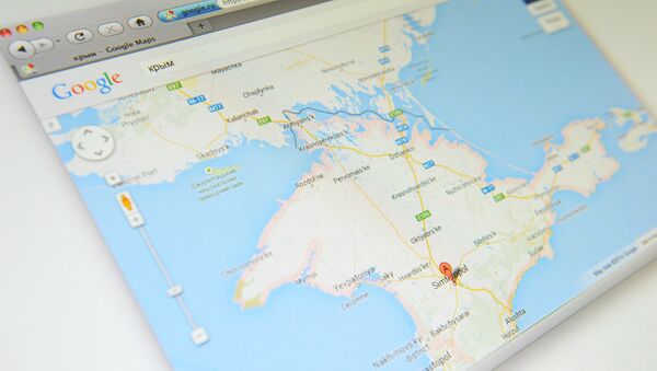 Google separa Crimea de Ucrania en su servicio de mapas - Sputnik Mundo