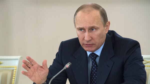 Vladímir Putin, presidente de Rusia, - Sputnik Mundo