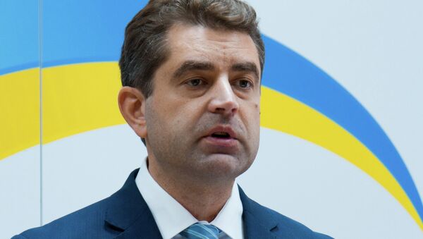 Evguéni Perebiynis, portavoz del Ministerio de Exteriores ucraniano - Sputnik Mundo