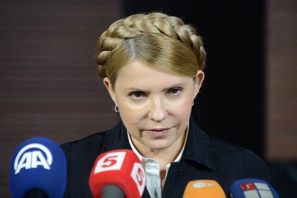 La candidata a la presidencia, Yulia Timoshenko - Sputnik Mundo
