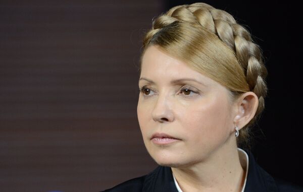 La exprimera ministra de Ucrania y candidata a la presidencia, Yulia Timoshenko - Sputnik Mundo