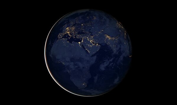 Vistas desde el espacio: sobrecogedoras fotografías de la vida nocturna de la Tierra - Sputnik Mundo