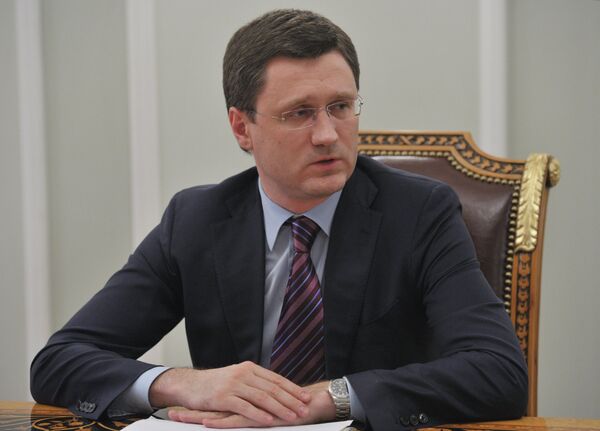 El ministro ruso de Energía Alexandr Nóvak - Sputnik Mundo