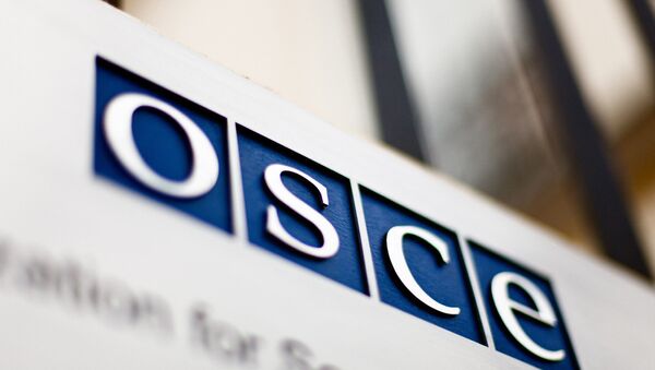 El logo de OSCE - Sputnik Mundo