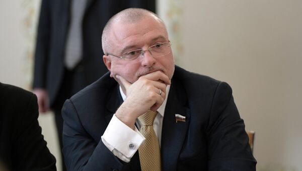 Presidente del Comité de Legislación Constitucional del Senado ruso Andréi Klishas - Sputnik Mundo