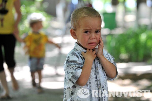 Refugiados ucranianos en la región de Rostov - Sputnik Mundo