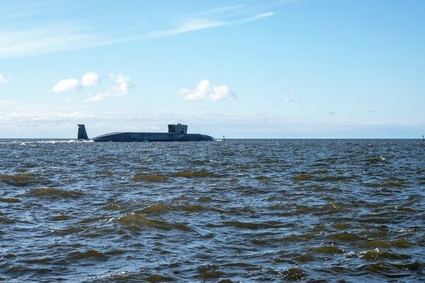 El submarino nuclear Vladimir Monomaj - Sputnik Mundo