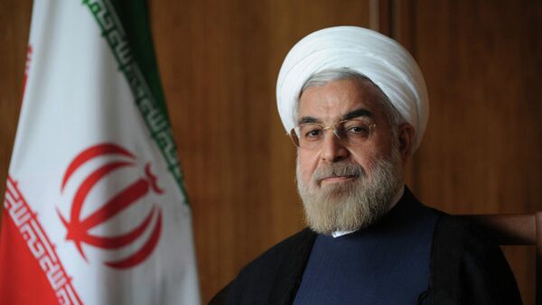 El presidente de Irán Hasan Rouhani - Sputnik Mundo