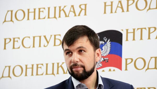 Denís Pushilin, representante de la RPD en las negociaciones de Minsk - Sputnik Mundo