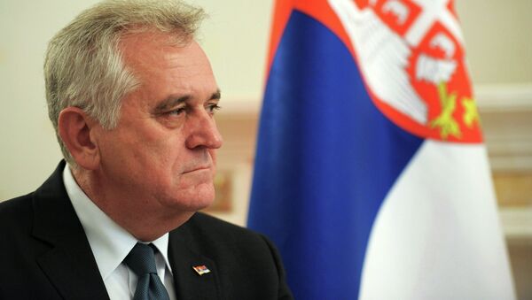 Tomislav Nikolic, presidente de Serbia (archivo) - Sputnik Mundo