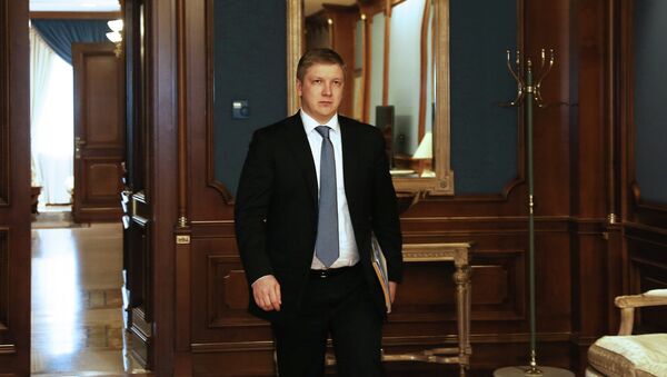 El presidente de Naftogaz, Andréi Kobolev - Sputnik Mundo